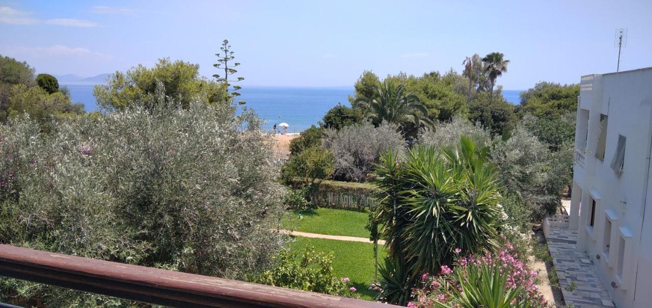 Geranium Villa By The Sea Kinetta  Bagian luar foto