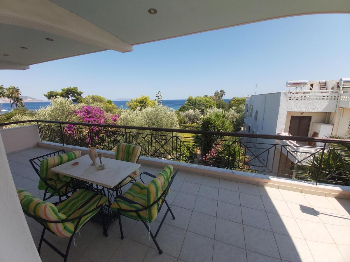 Geranium Villa By The Sea Kinetta  Bagian luar foto